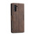CaseMe-013 Multifunctional Horizontal Flip Leather Case with Card Slot & Holder Galaxy Note 10 - Coffee
