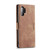 CaseMe-013 Multifunctional Horizontal Flip Leather Case with Card Slot & Holder & Wallet Galaxy Note 10+ - Brown