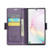 Samsung Galaxy Note10+ CaseMe 023 Butterfly Buckle Litchi Texture RFID Anti-theft Leather Phone Case - Pearly Purple