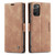 Samsung Galaxy Note20 CaseMe Multifunctional Horizontal Flip Leather Case, with Card Slot & Holder & Wallet - Brown