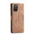 Samsung Galaxy Note20 CaseMe Multifunctional Horizontal Flip Leather Case, with Card Slot & Holder & Wallet - Brown
