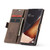 Samsung Galaxy Note20 CaseMe Multifunctional Horizontal Flip Leather Case, with Card Slot & Holder & Wallet - Coffee