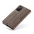 Samsung Galaxy Note20 CaseMe Multifunctional Horizontal Flip Leather Case, with Card Slot & Holder & Wallet - Coffee