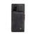 Samsung Galaxy Note20 CaseMe Multifunctional PC + TPU Protective Case, with Card Slot & Holder & Wallet - Black