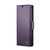 Samsung Galaxy Note20 Ultra CaseMe 023 Butterfly Buckle Litchi Texture RFID Anti-theft Leather Phone Case - Pearly Purple