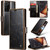 Samsung Galaxy Note20 Ultra CaseMe 003 Crazy Horse Texture Leather Phone Case - Coffee