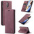 CaseMe-013 Multifunctional Horizontal Flip Leather Case with Card Slot & Holder Galaxy S10 5G - Wine Red
