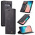 CaseMe-013 Multifunctional Retro Frosted Horizontal Flip Leather Case Galaxy S10, with Card Slot & Holder & Wallet  - Black