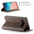CaseMe-013 Multifunctional Retro Frosted Horizontal Flip Leather Case Galaxy S10, with Card Slot & Holder & Wallet  - Coffee
