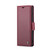 Samsung Galaxy S10 CaseMe 023 Butterfly Buckle Litchi Texture RFID Anti-theft Leather Phone Case - Wine Red