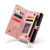 Samsung Galaxy S10 CaseMe-008 Detachable Multifunctional Flip Leather Phone Case  - Pink