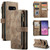 Samsung Galaxy S10 CaseMe-C30 PU + TPU Multifunctional Horizontal Flip Leather Case with Holder & Card Slot & Wallet & Zipper Pocket - Brown