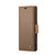 Samsung Galaxy S10+ CaseMe 023 Butterfly Buckle Litchi Texture RFID Anti-theft Leather Phone Case - Brown