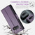 Samsung Galaxy S10+ CaseMe 023 Butterfly Buckle Litchi Texture RFID Anti-theft Leather Phone Case - Pearly Purple