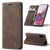 Galaxy S20 CaseMe Multifunctional Horizontal Flip Leather Case, with Card Slot & Holder & Wallet - Coffee