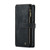 Samsung Galaxy S20 5G CaseMe-C30 PU + TPU Multifunctional Horizontal Flip Leather Case with Holder & Card Slot & Wallet & Zipper Pocket - Black