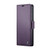 Samsung Galaxy S20 CaseMe 023 Butterfly Buckle Litchi Texture RFID Anti-theft Leather Phone Case - Pearly Purple