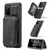 Samsung Galaxy S20 CaseMe C20 Multifunctional PC + TPU Protective Case with Holder & Card Slot & Wallet - Black