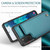 Samsung Galaxy S20 FE CaseMe C22 Card Slots Holder RFID Anti-theft Phone Case - Blue Green