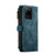 Samsung Galaxy S20 Ultra 5G CaseMe-C30 PU + TPU Multifunctional Horizontal Flip Leather Case with Holder & Card Slot & Wallet & Zipper Pocket - Blue