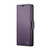 Samsung Galaxy S20 Ultra CaseMe 023 Butterfly Buckle Litchi Texture RFID Anti-theft Leather Phone Case - Pearly Purple