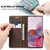 Galaxy S20 Plus CaseMe Multifunctional Horizontal Flip Leather Case, with Card Slot & Holder & Wallet - Coffee