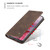 Galaxy S20 Plus CaseMe Multifunctional Horizontal Flip Leather Case, with Card Slot & Holder & Wallet - Coffee