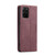 Galaxy S20 Plus CaseMe Multifunctional Horizontal Flip Leather Case, with Card Slot & Holder & Wallet - Wine Red