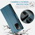 Samsung Galaxy S20+ CaseMe 023 Butterfly Buckle Litchi Texture RFID Anti-theft Leather Phone Case - Blue