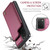 Samsung Galaxy S20+ CaseMe C22 Card Slots Holder RFID Anti-theft Phone Case - Wine Red