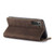 Samsung Galaxy S21 5G CaseMe 013 Multifunctional Horizontal Flip Leather Case with Holder & Card Slot & Wallet - Coffee