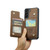 Samsung Galaxy S21 5G CaseMe C22 Card Slots Holder RFID Anti-theft Phone Case - Brown