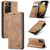 Samsung Galaxy S21 Ultra 5G CaseMe 013 Multifunctional Horizontal Flip Leather Case with Holder & Card Slot & Wallet - Brown