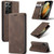 Samsung Galaxy S21 Ultra 5G CaseMe 013 Multifunctional Horizontal Flip Leather Case with Holder & Card Slot & Wallet - Coffee