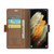 Samsung Galaxy S21 Ultra 5G CaseMe 023 Butterfly Buckle Litchi Texture RFID Anti-theft Leather Phone Case - Brown