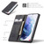 Samsung Galaxy S21+ 5G CaseMe 013 Multifunctional Horizontal Flip Leather Case with Holder & Card Slot & Wallet - Black