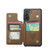 Samsung Galaxy S21+ 5G CaseMe C22 Card Slots Holder RFID Anti-theft Phone Case - Brown