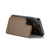 Samsung Galaxy S21+ 5G CaseMe C22 Card Slots Holder RFID Anti-theft Phone Case - Brown