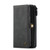 Samsung Galaxy S22 Ultra 5G CaseMe 018 Detachable Multi-functional Leather Phone Case - Black