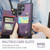 Samsung Galaxy S22 Ultra 5G CaseMe C22 Card Slots Holder RFID Anti-theft Phone Case - Purple