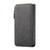 Samsung Galaxy S22 Ultra 5G CaseMe-007 Detachable Multifunctional Leather Phone Case - Black