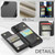Samsung Galaxy S22+ 5G CaseMe C22 Card Slots Holder RFID Anti-theft Phone Case - Black