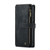 Samsung Galaxy S22+ 5G CaseMe C30 Multifunctional Phone Leather Case with Holder & Card Slot & Wallet - Black