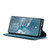Samsung Galaxy S23 5G CaseMe 013 Multifunctional Horizontal Flip Leather Phone Case - Blue