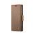 Samsung Galaxy S23 5G CaseMe 023 Butterfly Buckle Litchi Texture RFID Anti-theft Leather Phone Case - Brown