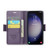 Samsung Galaxy S23 5G CaseMe 023 Butterfly Buckle Litchi Texture RFID Anti-theft Leather Phone Case - Pearly Purple
