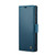 Samsung Galaxy S23 Ultra 5G CaseMe 023 Butterfly Buckle Litchi Texture RFID Anti-theft Leather Phone Case - Blue