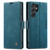 Samsung Galaxy S23 Ultra 5G CaseMe 013 Multifunctional Horizontal Flip Leather Phone Case - Blue