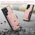 Samsung Galaxy S23 Ultra 5G CaseMe C20 Multifunctional RFID Leather Phone Case - Pink