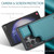 Samsung Galaxy S23 Ultra 5G CaseMe C22 Card Slots Holder RFID Anti-theft Phone Case - Blue Green
